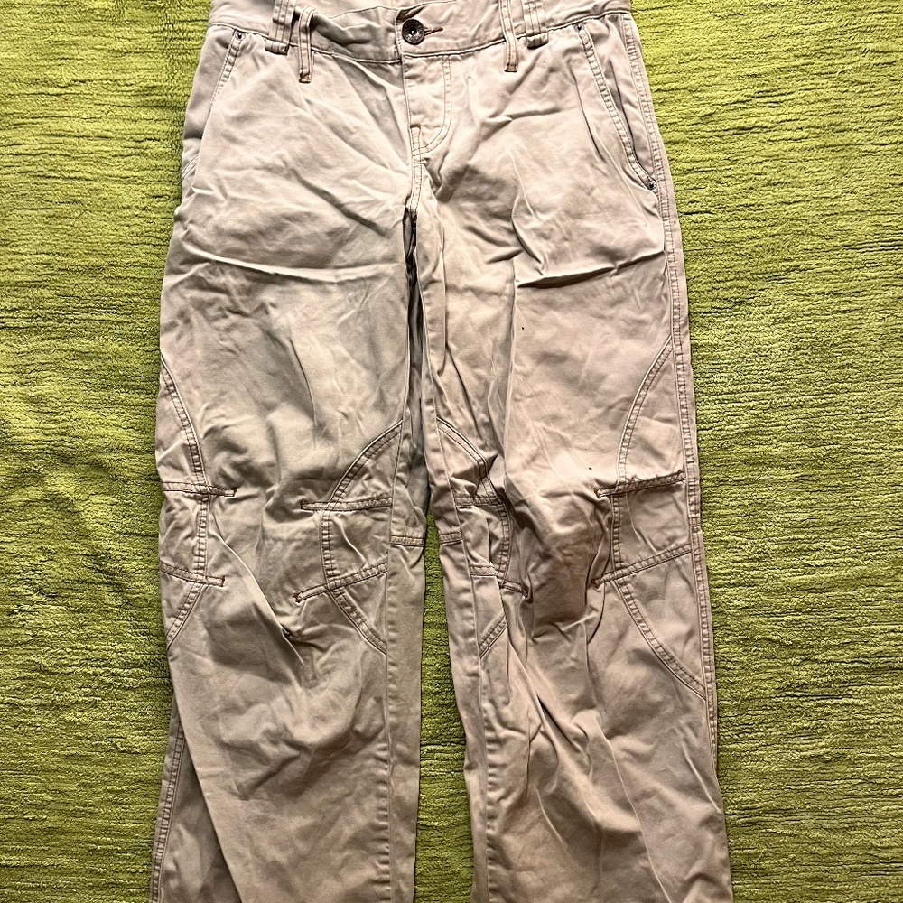 Tan Baggy Cargo Pants